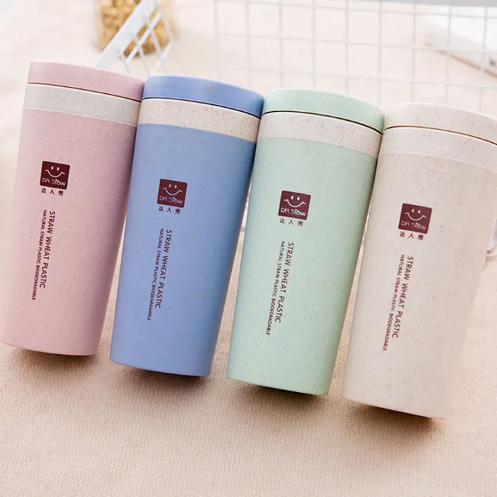 Portable%20300ml%20Thermos%20Bottle%20Healthy%20Plastic%20Wheat%20Fiber%20Cup%20Double%20Layer%20Thermal%20Mug%20Office%20Coffee%20Tea%20Water%20Bottle%20Travel%20Mug%20TAOPA%20-%20Image%203