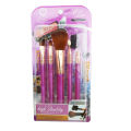5 Pcs Set Of Makeup Brush Kit, Feather Fashion Brush Set, Beauty Makeup Set. 