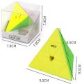 Qiyi MS Pyramid Magnets magic Cube MS Pyraminx Magnetic Cubo Pyraminxed Mofangge Speed Cubes Magico Kids Game Toys Gifts - QiYi Pyramid Rubik Cube. 