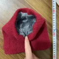 ZEBF-Fashion Soft Knitted Neck Warmer Sports Scarf Women Men Face Cover Winter Skating Running Hiking Scarves Thick Cold-proof Collar. 