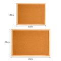 Multipurpose Double-sided Cork Notice Board Wall Hanging Thickened Photo Display Board DIY Message Boards Photo Background. 