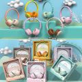 (New) Y19 Cute Cartoon Stereo Music Wired Headphones with Microphone(Little Sleep). 