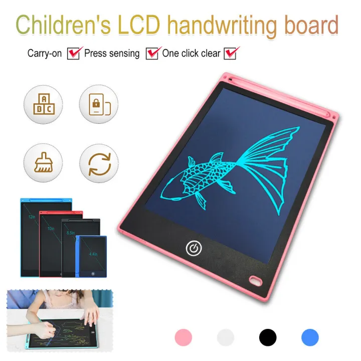 8.5 inch LCD Drawing Tablet For Children Toys Painting Tools Electronics Doodle Pad Writing Board Boy Kids Educational Toy 9