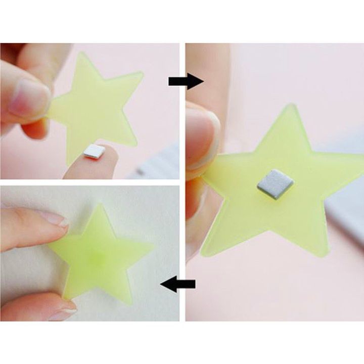 100%20Star%20Stikers%20Pack,%20Green%20Colour%20Fluorescent%20Glow%20in%20The%20Dark%20Star%20Wall%20Sticker%20-%20Image%206