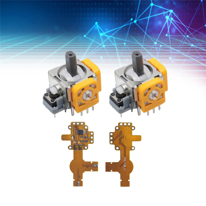 2PCS%203D%20Analog%20Joystick+Calibration%20Board%20for%20Game%20Console%20Joystick%20Effect%20&%20Joystick%20Center/Outer%20Ring%20Calibration%20-%20Image%203