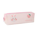 Transparent Frosted Pencil Case Junior High School Boys and Girls Creative Stationery Box Cute Simple Large Capacity Pupils' Stationery Bag. 