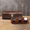 Roll Retro Case Travel Box Leather Storage Box Watch Box. 