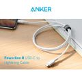 Anker USB Charger Cable type C to Lightning Cable A8632 Powerline II for iPhone Fast Charging Cable USB Data Line MFi Certified. 