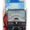 Electric Analog Multimeter Multitester Portable Voltmeter Ammeter AC / DC Voltage Current OHM Multi Meter Tester. 