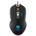 SHIPADOO GM3 3600 DPI Four-speed Adjustable Four-button Cool Colorful Respiration Light Gaming Wired Mouse(Black). 