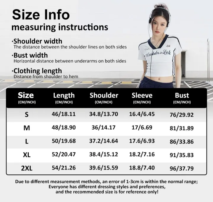 Womens%20100%25%20Cotton%20Korean%20Jerseyl%20Sports%20Casual%20Spice%20Girls%20Tight%20V-neck%20Tops%20Fashion%20T-shirt%20Tees%20-%20Image%205