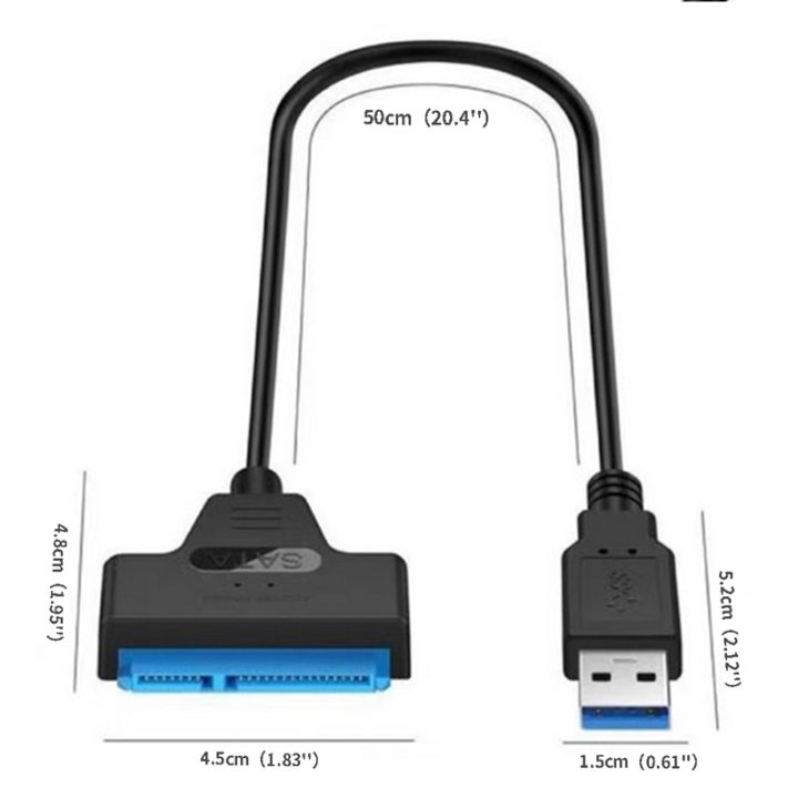 USB%203.0%20to%20SATA%202.5"%20External%20Hard%20Disk%20Drive%20Adapter%20Reader%20For%20SSD%20HDD%20Cable%20-%20Image%202