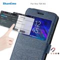 PU Leather Phone Case For Vivo T2X 5G Flip Case For Vivo T2X 5G View Window Book Case Soft TPU Silicone Back Cover. 