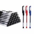 【BestGO】10pcs Gel Ink Ball Point Pen Japan Black/Blue/Red 0.5mm School Office Ballpoint Gel Pens гелевых ручек Wholesale. 