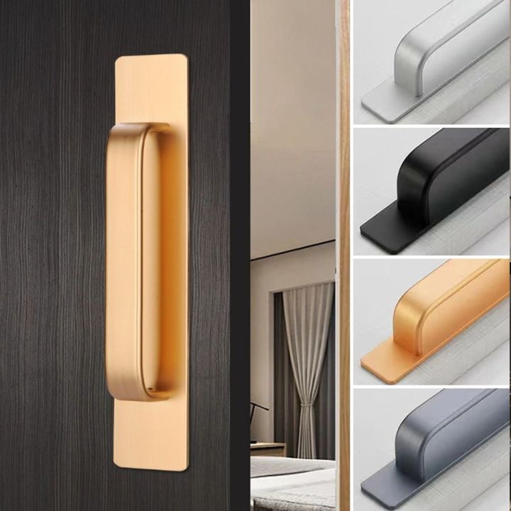 New Aluminium Alloy Door Handle Self-Adhesive Hardware Door Knob Pull ...