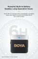 BOYA BY-M1V Wireless Lavalier Microphone for iPhone, Android, Smartphone, Camera,. 