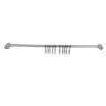 Kitchen Rail Rack Wall Mounted Utensil Hanging Rack Stainless Steel Hanger Hooks for Kitchen Tools Pot Towel 10 Sliding Hooks. 