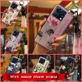 Kickstand Wristband Phone Case For ZTE Blade V50 Vita Waterproof Silicone Soft case Shockproof Fashion Design Anti-dust. 