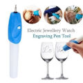 Electric Engraving Pen Ergonomic Grip DIY Precision Replaceable Carving Tools. 