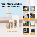 EIOTCLUB USA - 1GB 30DAY, 5G/4G LTE Cellular, Support AT&T and T-Mobile, Data-Only for Unlocked IoT Devices. 