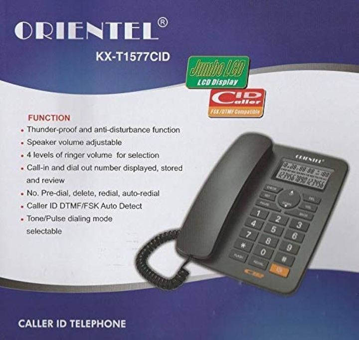 KX-T1577CID%20Landline%20Phone%20Caller%20ID%20Display%20Battery%20Free%20Telephone%20landphone%20SLT%20-%20Image%202