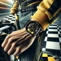 Fashion Mens Car Wheel Watches Luxury Stainless Steel NOT ROTATE. 