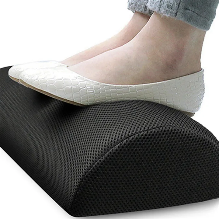 2X%20Ergonomic%20Feet%20Cushion%20Support%20Foot%20Rest%20Under%20Desk%20Feet%20Stool%20Foam%20Pillow%20Foam%20Footrest%20Massage%20(Net%20Cloth)%20-%20Image%202
