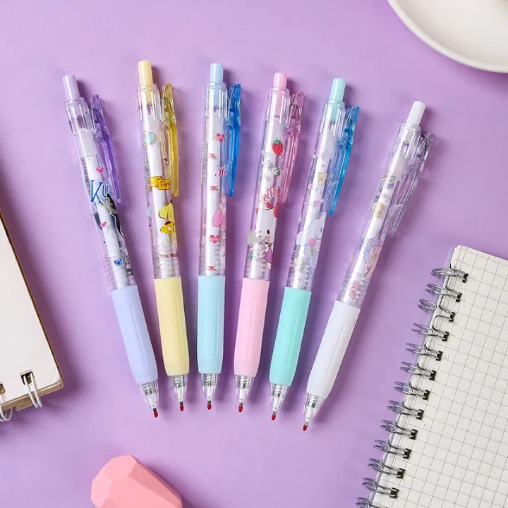 1PC%20Sanrio%20Kuromi%20Cinnamoroll%20Hello%20Kitty%20Anime%20Cartoon%20Black%200.5mm%20Pen%20Kawaii%20School%20Student%20Stationery%20-%20Image%204