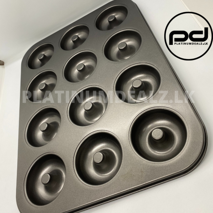 Premium Doughnut Tray Non Stick 12 Donut Tray