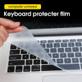 Silicone Keyboard Cover Universal Tansparent Keyboard Durable Protective Film Dustproof Waterproof Protector for Laptop. 