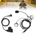 Motorcycle Earpiece Helmet Headset+U94 PTT 7.1mm for for GP88. 