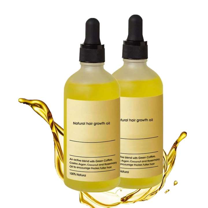 Heykeratin Oil, Hey Keratin Natural Hair Growth Oil Black Women, HairOil Rosemary Drops for Dry Damaged Hair(2 bottles)