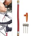 5 Pieces Ball Pump Needle Set Needle inflatable Kit Needle Nozzle Adapter inflatable set for Air Frame Pump Needles Adapter Bikes Tire Sports Ball Air Bump Inflating Needle Adapter. 