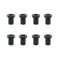 8pcs Motorcycle A-Arm Bushings Rear Suspension Kit Plastic Black Shock Absorber 0403-283 for Cat ATV 2004 400 Accessories. 