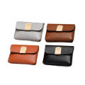 Portable Coin purse Stylish PU leather Retro Wallet Earphone pouch Small Card bag for Travel Daily use Organization Gift Students. 