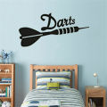 Wall Vinyl Stickers Darts Sport Target Board Arrow Aim Game Play Mural Decals For Kids Bedroom Art Decoration Poster DW21472. 