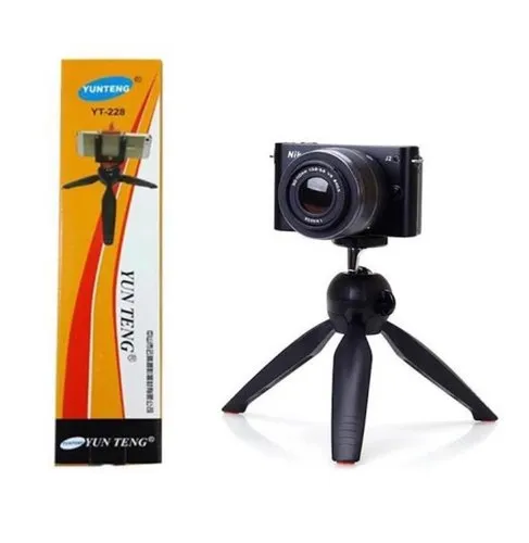 Smart%20Mini%20Tripod%20Stand%20With%20Phone%20Holder%20Clip%20Yunteng%20YT%20228%20Mobile%20and%20Camera%20Holder%20For%20Smartphone%20Digital%20DSLR%20Camera%20GoPro%20-%20Image%203