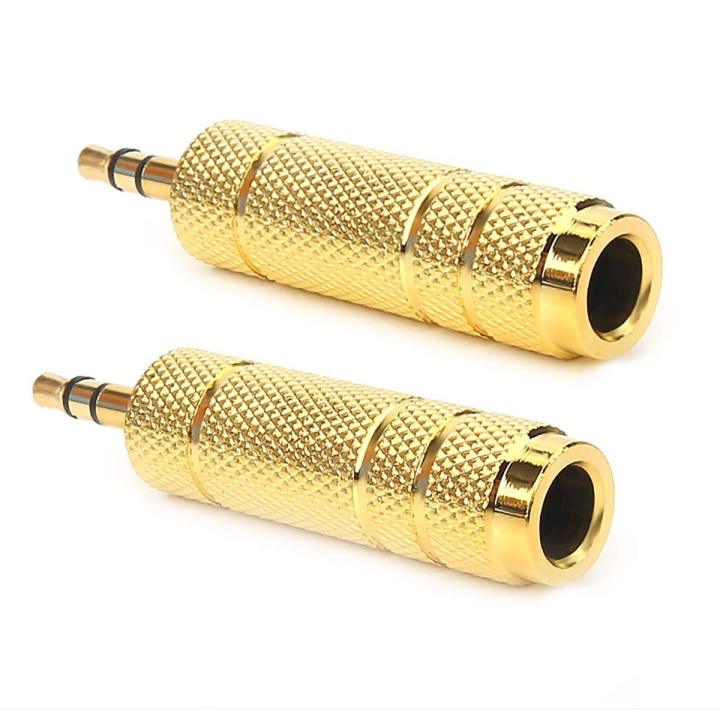 Stereo%20Speaker%20Audio%20Video%20RCA%20AV%20Connector%203.5mm%206.35mm%20Male%20Female%20AUX%20Microphone%20Adapter%201Pc%20-%20Image%202
