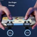 Withoutyou Key R1L1 Game PUBG on the trigger vertical stick move 6] Lrice low New [refers to the mobile gamepad, applicable controller Aim button. 