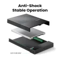 UGREEN HDD Case 2.5" Hard Drive Enclosure USB Type C SATA 5Gbps for SSD HDD 9.5 7mm External Hard Drive Disk Case Support UASP. 