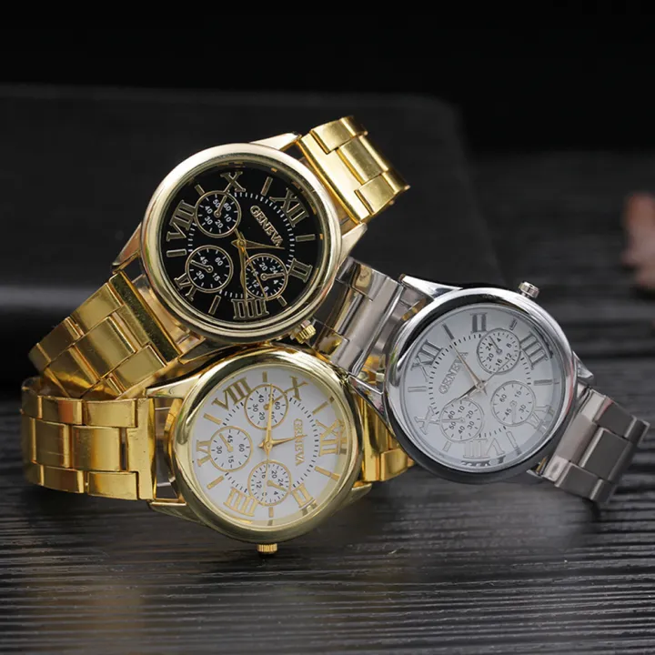 2024%20New%20Brand%203%20Eyes%20Gold%20Geneva%20Casual%20Quartz%20Watch%20Women%20Stainless%20Steel%20Dress%20Wristwatch%20Relogio%20Feminino%20Ladies%20Clock%20Hot%20S%20-%20Image%203
