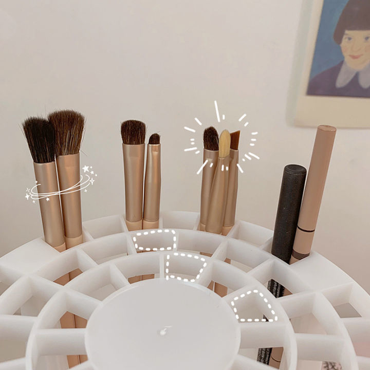 Multifunction Makeup Brushes Storage Cosmetic Brush Holder Air-Dry Stand Hang