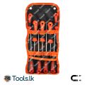 9pcs Zhiwei Screwdriver Set - Flat & Phillips - Cr-V - S2. 