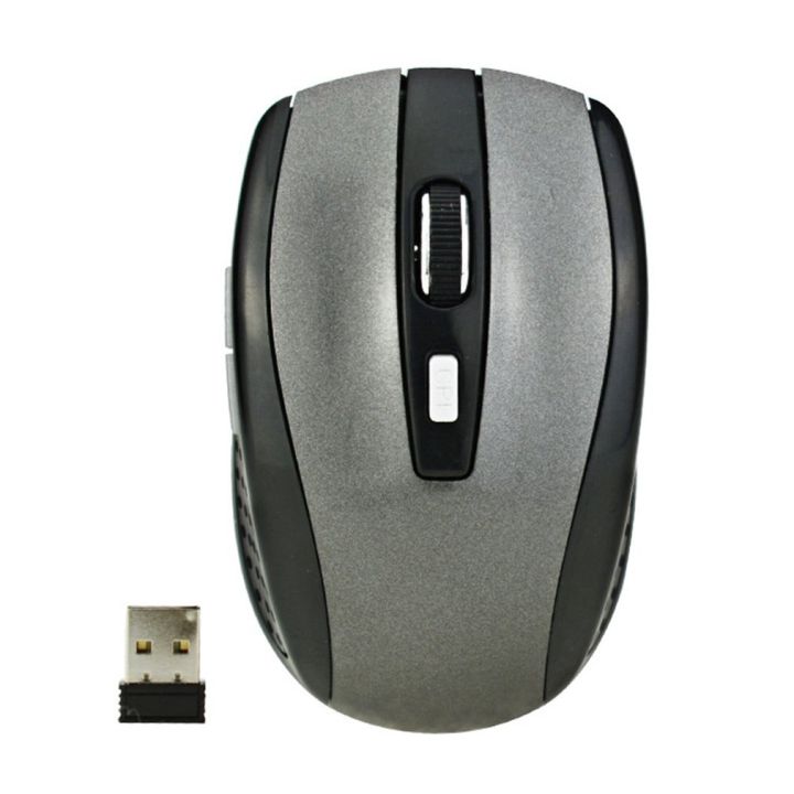 Centechia%202.4GHz%20Wireless%20Optical%20Mouse%20with%20USB%202.0%20Receiver%20for%20PC%20Laptop%20-%20Black%20+%20Grey%20-%20Image%202