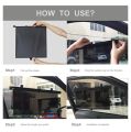 Car Roller Sunshade Retractable Car Window Shade for Side Window to Blocks Harmful Sun Glare and Heat, Universal Fits Most Cars, Trucks, SUVs, Vans or RVs(2 Pack). 