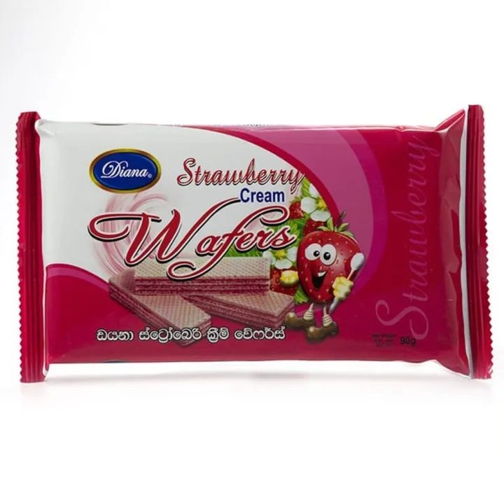 Kist Strawberry Wafer 90Gm
