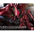 Bandai RG 1/144 Shazabi Sazabi Char Sazabi Gundam assembled model. 