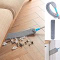 Best Quality Dust Brush Under Appliance Microfiber Duster with Extension Pole (40 to 54 inches) Bendable, Washable, Extendable Gap Dusters for Sofa Bed Furniture Bottom - Wet or Dry. 