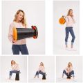 Portable Telescoping Folding Stool, Portable Chair, Lightweight Camping Seat, Adjust Desired Height, Mini Garden Telescopic Stool Plastic for Camping Fishing, Indoor and Outdoor Events. 