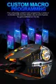 Firewings V6 Gaming Mouse Mause DPI Adjustable Computer Optical LED Game Mice Wired USB Games Cable Silent Programmable Mouse. 